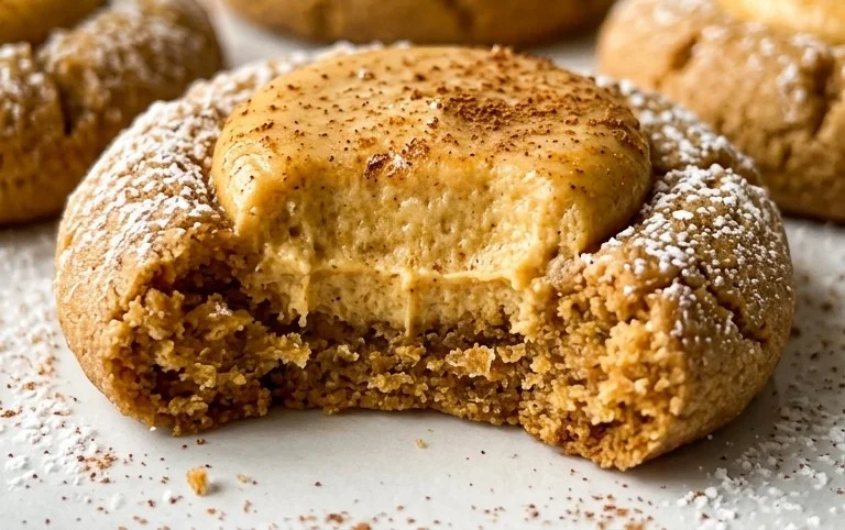 Pumpkin Cheesecake Thumbprints