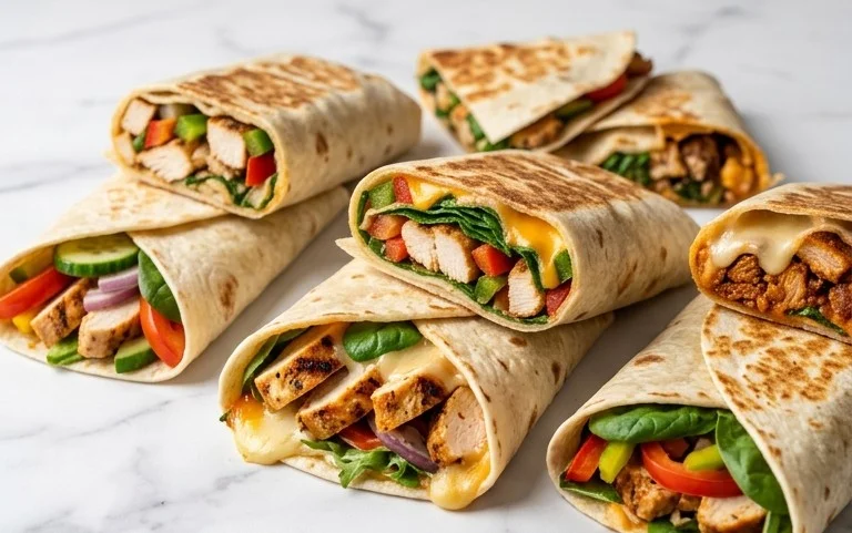 Folded Wraps: Easy How-To & Delicious Combos