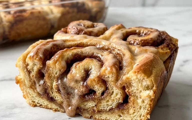 Easy Cinnamon Roll Casserole-7 Ingredients