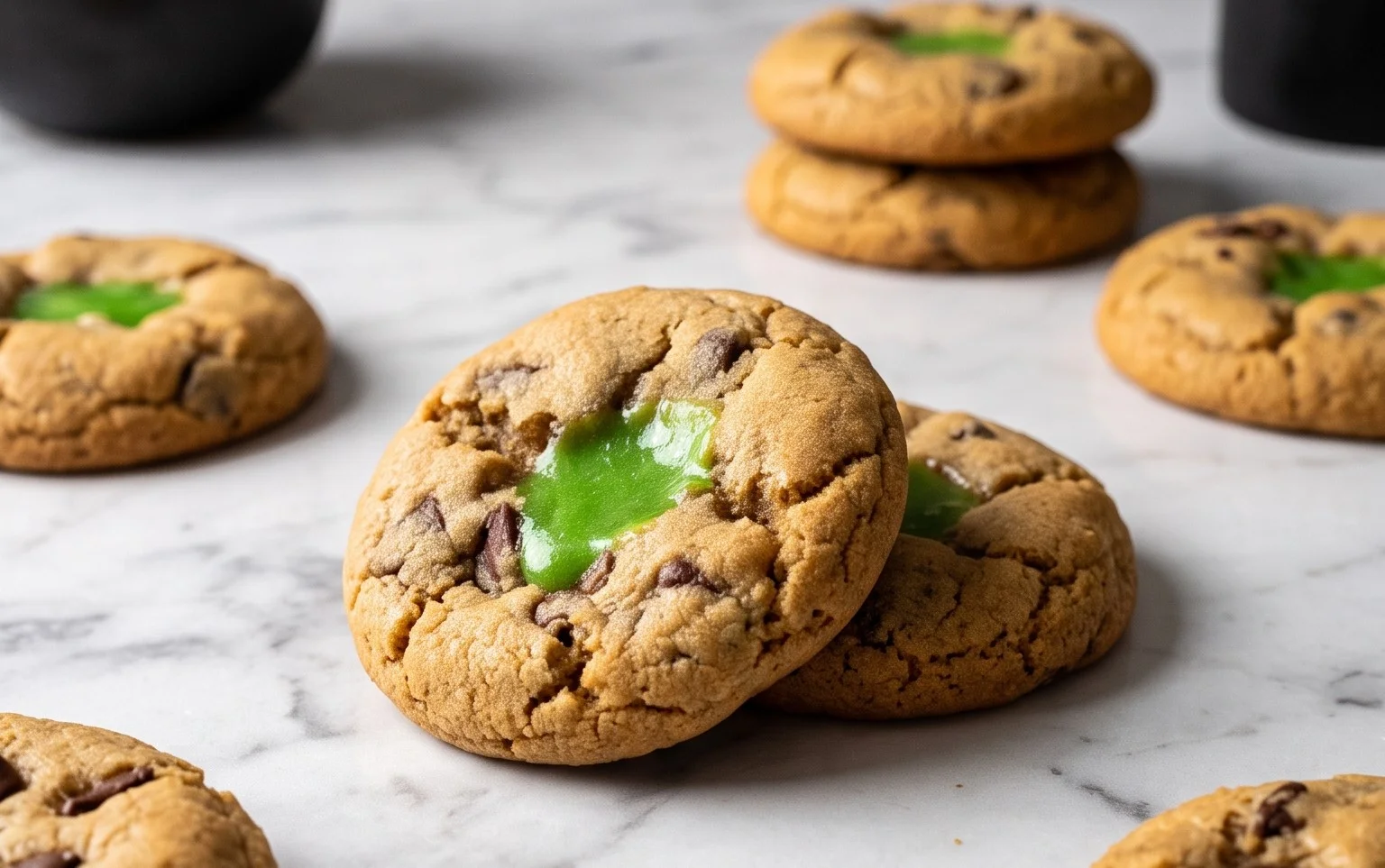 Slime Filled Halloween Cookies Recipe